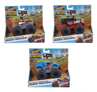 Hot Wheels Samochód Monster Trucks 1:43, światło i dźwięk Hot Wheels (HDX60)
