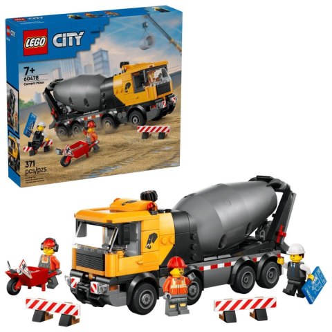 Lego Klocki konstrukcyjne City Betoniarka Lego (60478)