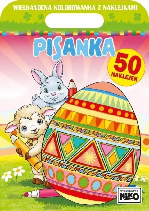 Niko Książeczka edukacyjna Pisanka. Wielkanocna kolorowanka z naklejkami Niko