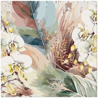 Paw Serwetki airlaid 40x40 mix nadruk fizelina [mm:] 400x400 Paw (AAN124700)