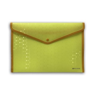 Tadeo Teczka plastikowa na zatrzask LUX 5906910827711 A4 żółty Tadeo