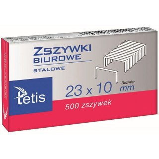Tetis Zszywki 23/10 23/10 500 szt Tetis (GZ102-A)