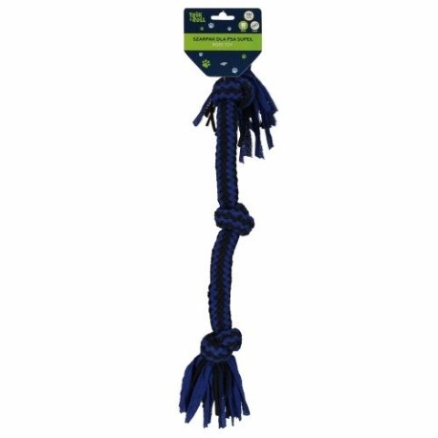 Trik Roll Gadżet Zabawka dla psa Szarpak 50 cm supeł niebieski Trik Roll (560704)