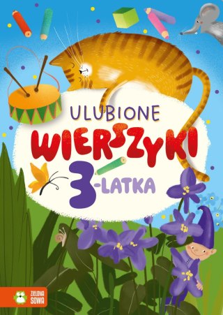 Zielona Sowa Książka dla dzieci Ulubione wierszyki 3-latka Zielona Sowa