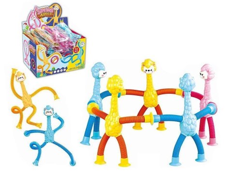 Adar Figurka alpaka sensoryczna, rozciągliwe kończyny, wysokość: ok.19cm; display 36szt; 32,5x23,5x20cm, Box Adar (631298)