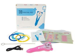 Adar Zestaw kreatywny dla dzieci długopis 3D, z zestawem wkładów, kabel USB Adar (626959)