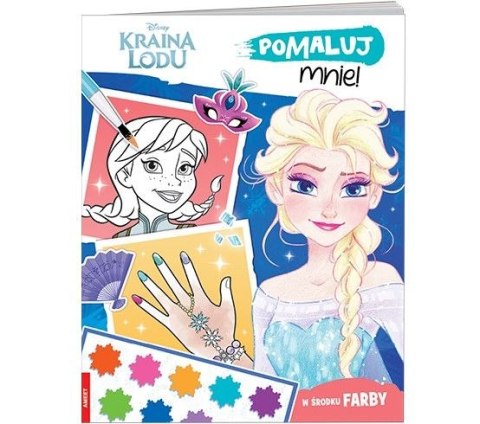 Ameet Książka dla dzieci Kraina Lodu. Pomaluj mnie! Ameet (MAK 9102)