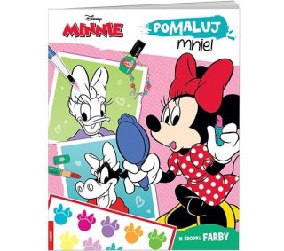 Ameet Książka dla dzieci Minnie. Pomaluj mnie! Ameet (MAK 9103)