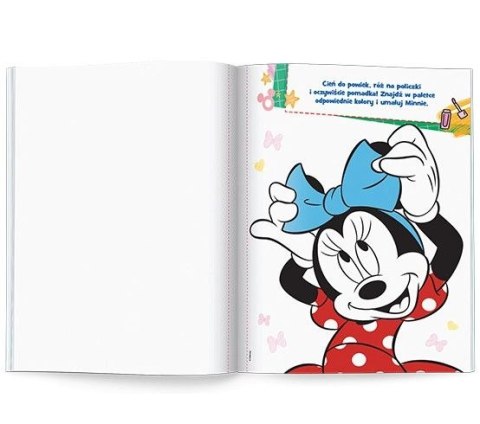 Ameet Książka dla dzieci Minnie. Pomaluj mnie! Ameet (MAK 9103)