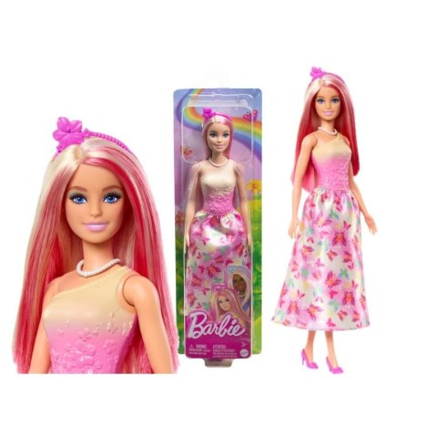 Barbie Lalka Księżniczka różowa [mm:] 290 Barbie (HRR08)