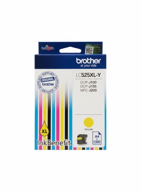 Brother Tusz (cartridge) oryginalny lc529xl yellow 11,5ml Brother