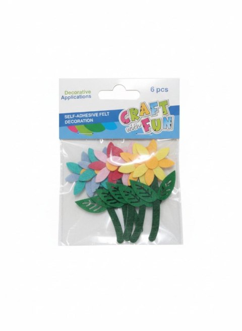 Craft Fun Ozdoba filcowa Kwiaty Craft Fun (579898)