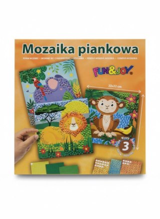 Fun&Joy Mozaika ZWIERZĘTA MIX Fun&Joy (FJSR-2405)