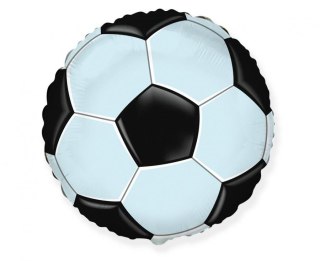 Godan Balon foliowy Football - piłka czarna (okrągły) 18cal Godan (C401506)