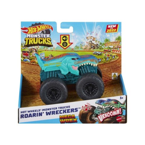 Hot Wheels Samochód Monster Trucks 1:43, światło i dźwięk Hot Wheels (HDX60)