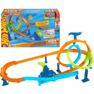 Hot Wheels Tor wyścigowy City RAJDOWY CYKLON + samochód Hot Wheels (JHK73)