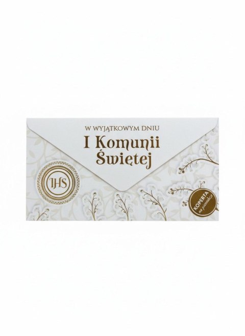 Kukartka Koperta DL Komunia mix Kukartka (KOP) 1 sztuk