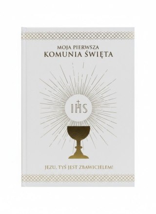 Kukartka Książeczka pamiątkowa z komunii Kukartka (PMB-0074)