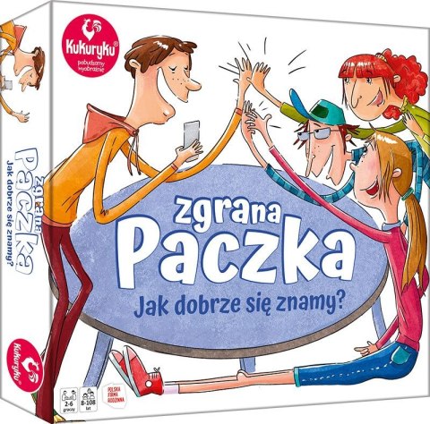 Kukuryku Gra planszowa ZGRANA PACZKA - JAK DOBRZE SIĘ ZNAMY? Kukuryku
