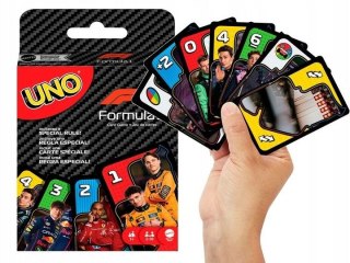 Mattel Gra karciana Uno Formuła 1 Mattel (JMF10)