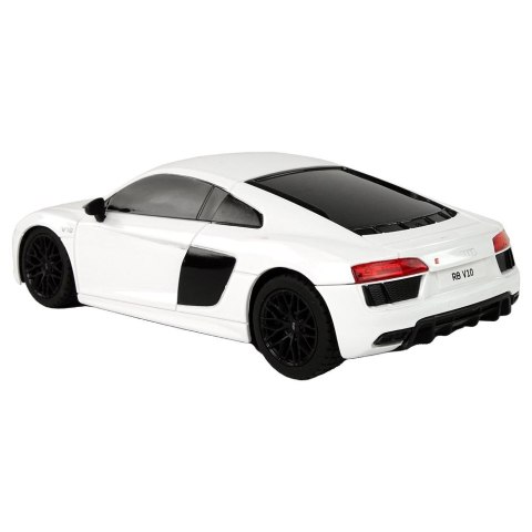 Rastar Samochód R/C Audi R8 1:24 Białe Rastar (15270)