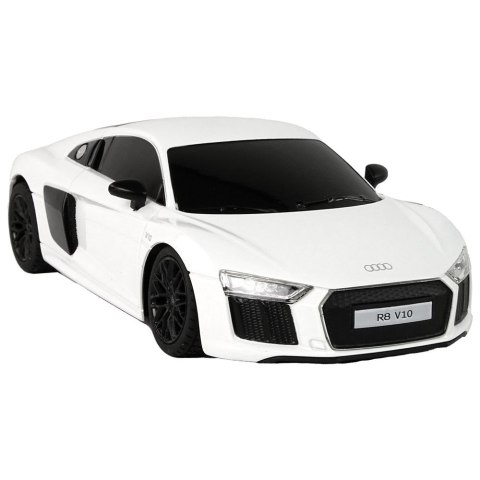 Rastar Samochód R/C Audi R8 1:24 Białe Rastar (15270)