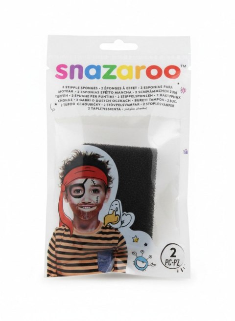 Snazaroo Pędzel gąbki czarne Snazaroo (1198050)