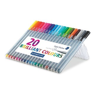 Staedtler Cienkopis wkład mix 0,3mm 20kol. Staedtler (S 334 SB20)