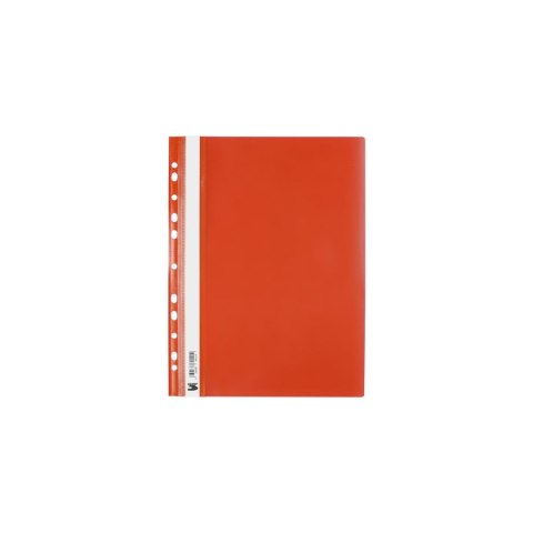Tres Skoroszyt A4 sztywny zawieszany pomarańcz PVC PCW 160mic. 150g Tres (SKWA4/POM)