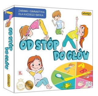 Adamigo Gra edukacyjna Od stóp do głów Adamigo