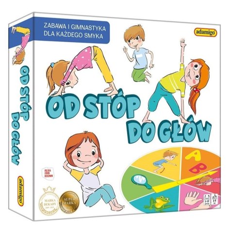 Adamigo Gra edukacyjna Od stóp do głów Adamigo