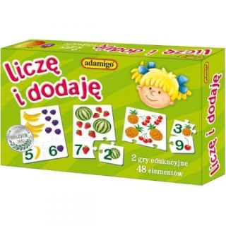 Adamigo Układanka licze i dodaję Adamigo