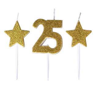 Antella Świeczka urodzinowa pikery 25 lat Antella (SH-588-25)