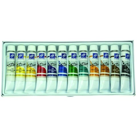 Firster Farba olejna kolor: mix 12ml 12 kolor. Firster (FOC-121)