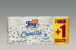 Foxy Papier toaletowy Camilla kolor: biały 8 szt Foxy