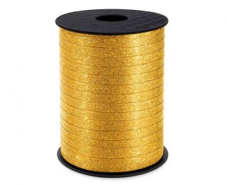 Godan Wstążka brokatowa 5x458 [mm x m] złoty Godan (GT-5MP22)