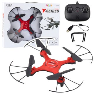 Lean Dron Y20 UFO Zdalnie Sterowany Światła Obrót 360° Czerwony Lean (23099)