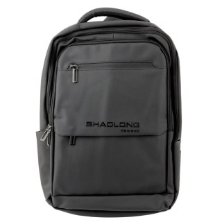 Lean Plecak do notebooka Miejski Biznesowy USB Kieszeń Na Laptopa Czarny 16L 41cm Lean (22059)