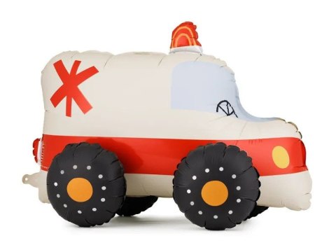 Partydeco Balon foliowy Ambulans, 68x48 cm, mix Partydeco (FB398)