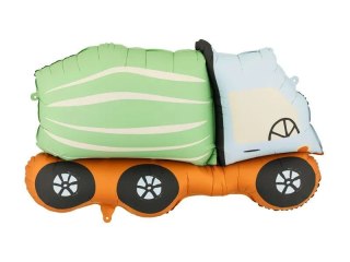 Partydeco Balon foliowy Betoniarka, 81x48 cm, mix Partydeco (FB399)