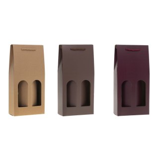 Rozette Torba prezentowa [mm:] 190x390x 90 Rozette (Torebka BB double bottle(18x39x9))