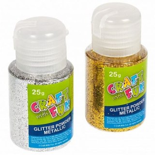 Craft with Fun Brokat kolor: srebrna 2 kolor. Craft with Fun (290859)