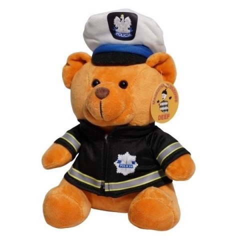Deef Pluszak Miś policjant [mm:] 180 18cm Deef (04373)