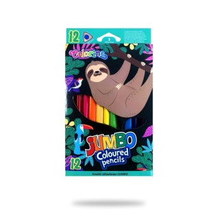 Patio Kredki ołówkowe Wildkid jumbo 12 kol. Patio (22037PTR)