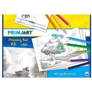 Prima Art Blok rysunkowy A3 biały 20k Prima Art (412468)