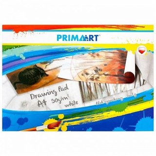Prima Art Blok rysunkowy A4 biały 90g 10k Prima Art (361017)