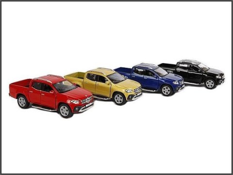 Hipo Samochód Mercedes Benz X-Class 1:42 4-kolory Hipo (520138)