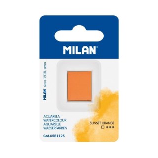Milan Farby akwarelowe pomarańcz zachodzącego słońca 1 kolor. Milan (05B1125)