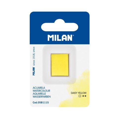 Milan Farby akwarelowe stokrotkowy żółty 1 kolor. Milan (05B1115)