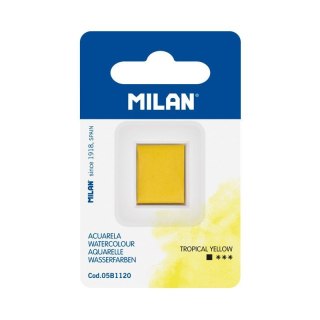 Milan Farby akwarelowe tropikalny żółty 1 kolor. Milan (05B1120)